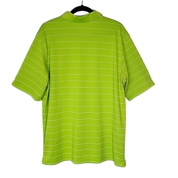 Walter Hagen Mens Neon green Polo Golf Shirt Hydro Dri Large - Picture 2 of 5